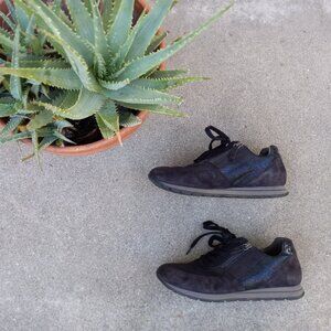 Gabor Dames Mixed Material Sneaker Size 6